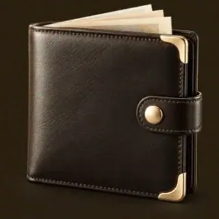 Leather wallet — Spinfever