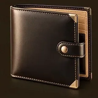 Leather bifold wallet — Spinfever
