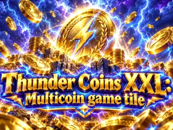 Thunder Coins XXL: Multicoin game tile at Spinfever