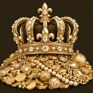 Gold treasure pile — Spinfever