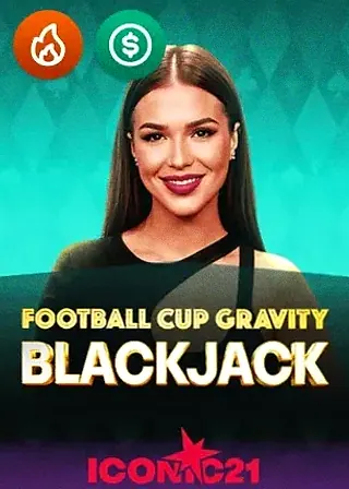 Football Cup Gravity Blackjack live game cover