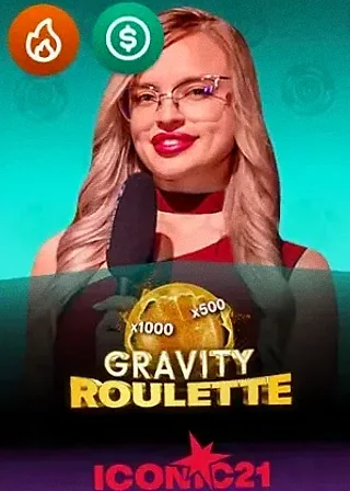 Gravity Roulette live game cover