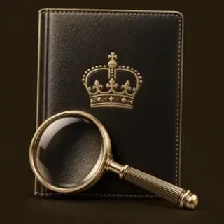Passport magnifying glass — Spinfever