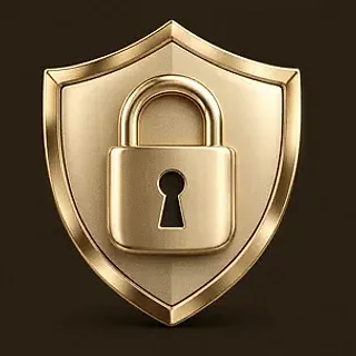 Shield with padlock — Spinfever