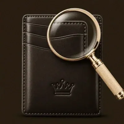 Wallet and magnifier — Spinfever