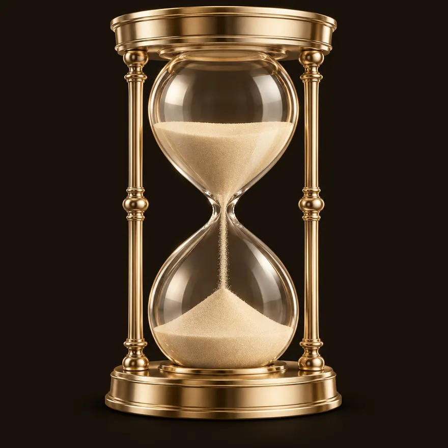 Ornate hourglass — Spinfever