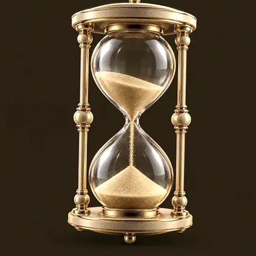 Ornate hourglass — Spinfever