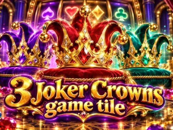 3 Joker Crowns game tile at Spinfever