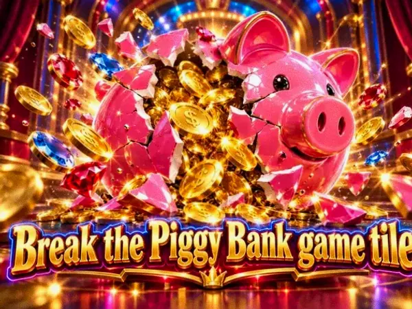 Break the Piggy Bank game tile at Spinfever