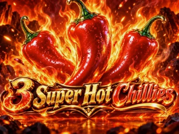 3 Super Hot Chillies game tile at Spinfever