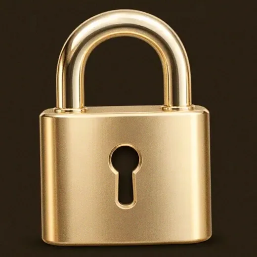 Metal padlock — Spinfever